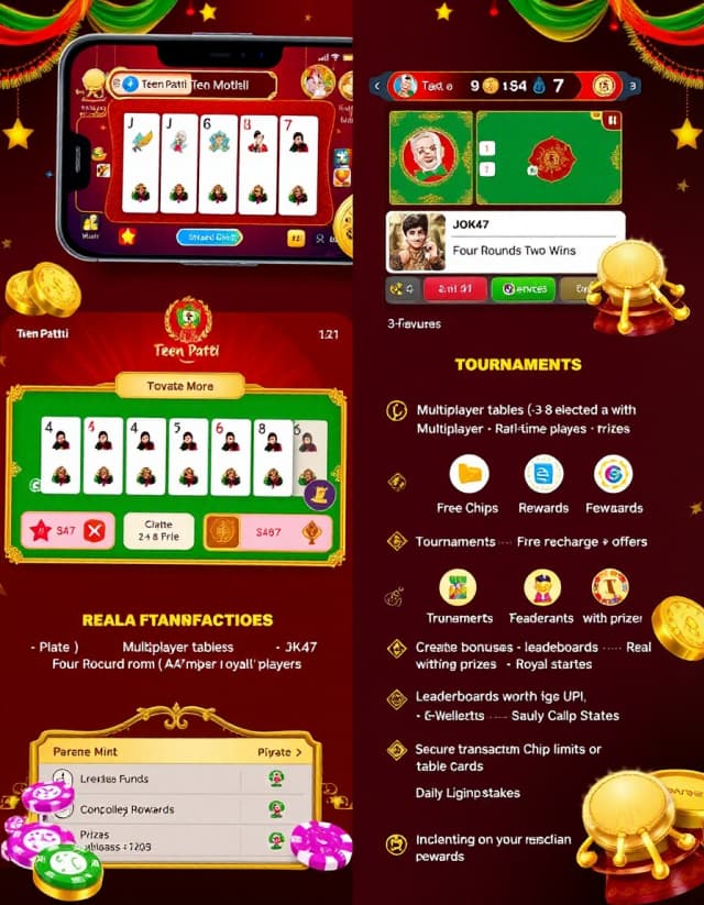 Features of the Teen Patti App